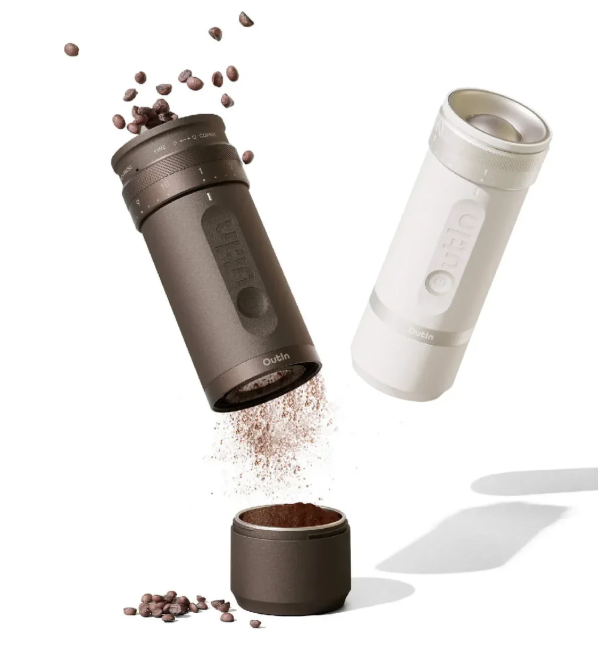 Moulin à café portable électrique – TREVA™ | Café parfait partout Image